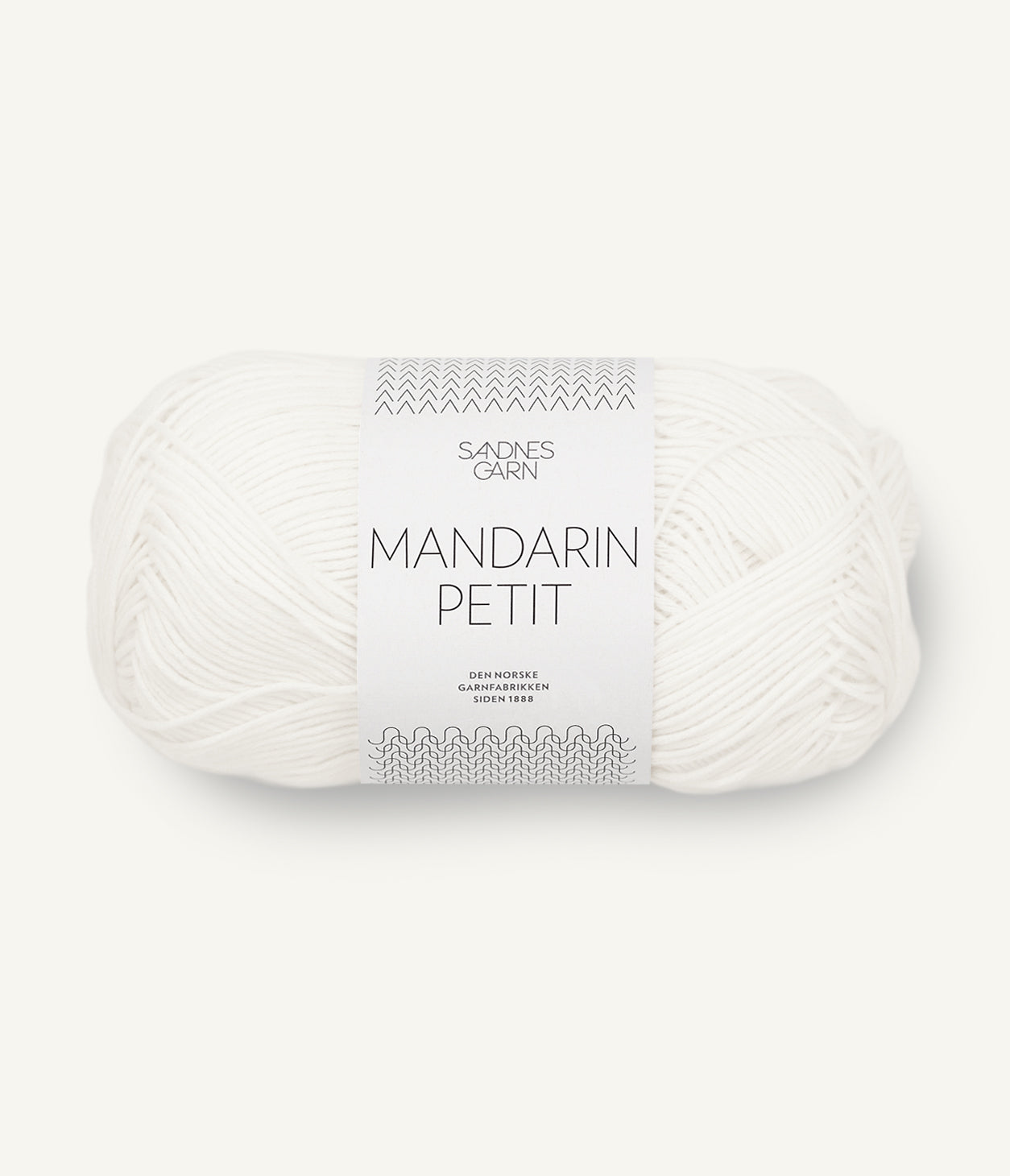 Sandnes Mandarin Petit 1002 Hvit Hvid