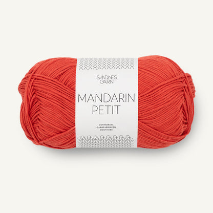 Sandnes Mandarin Petit 4018 Scarlet red