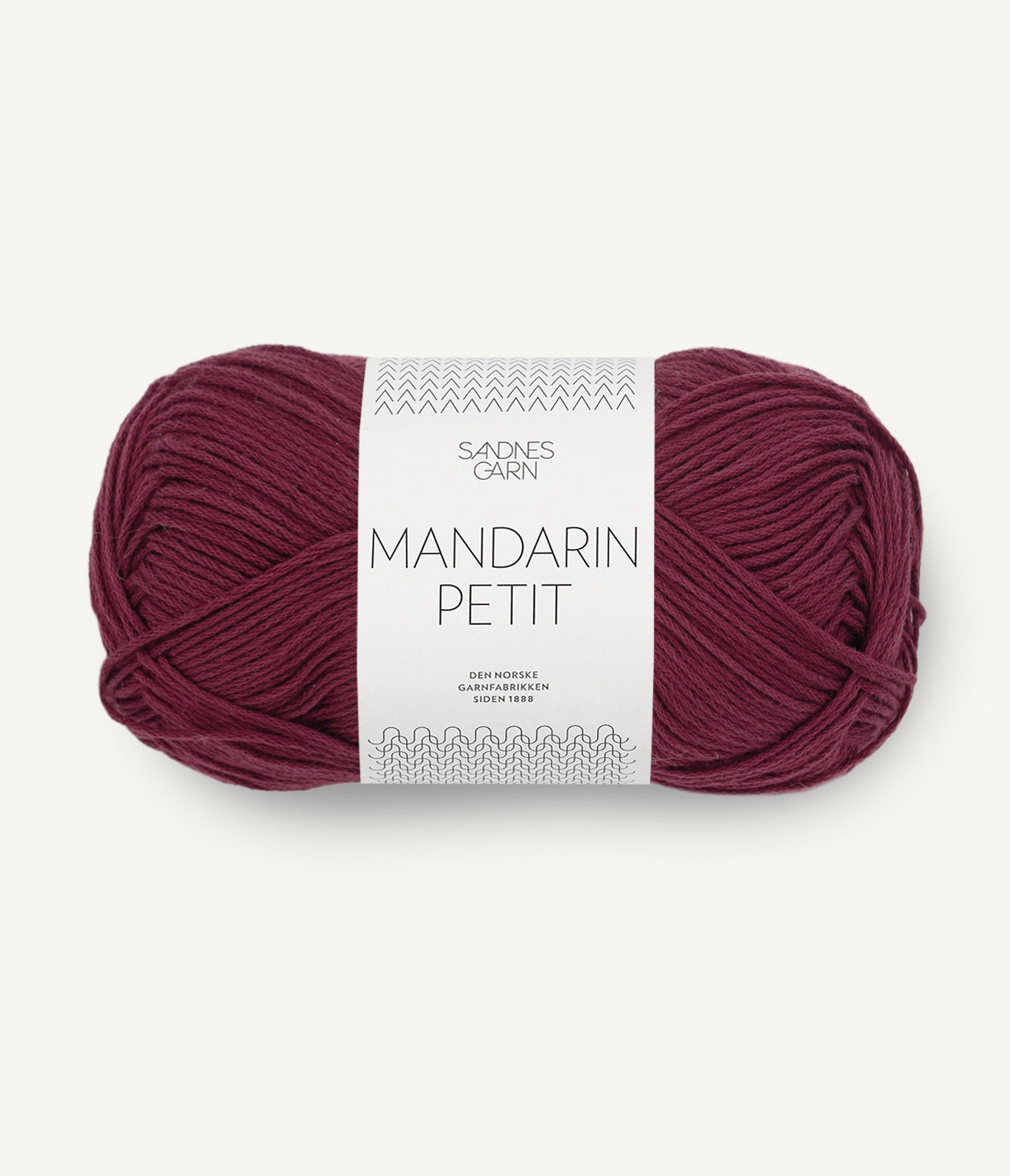 Sandnes Mandarin Petit  4372 Dyp Burgunder