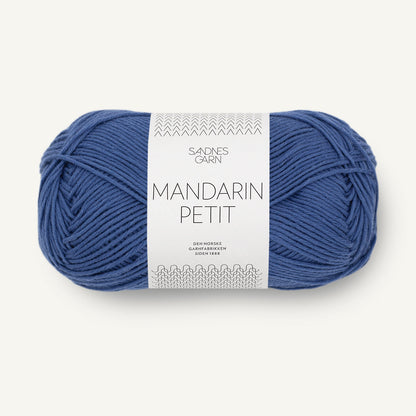 Sandnes Mandarin Petit 5844 Mellombla Mellemblå