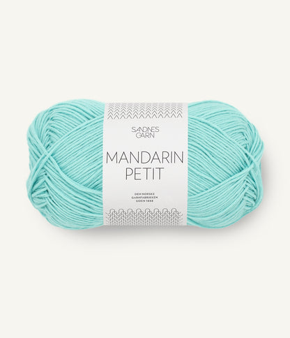 Sandnes Mandarin Petit 7213 Blå Turkis