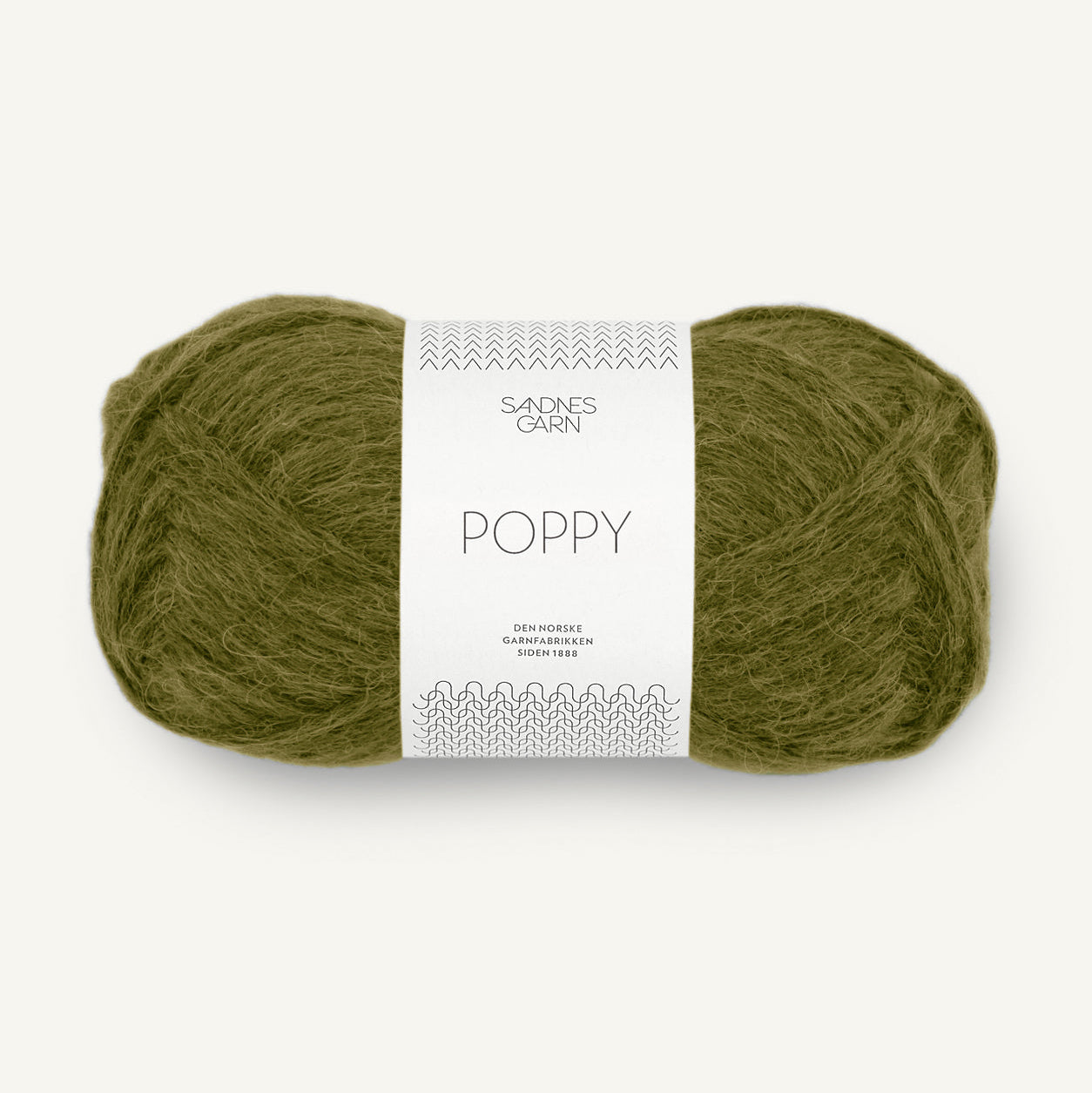 Sandnes Poppy 9563 Dark Moss Green
