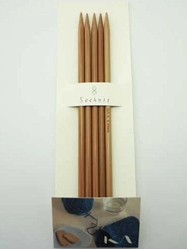 Seeknit Koshitsu strømpepinde 15cm Bambus
