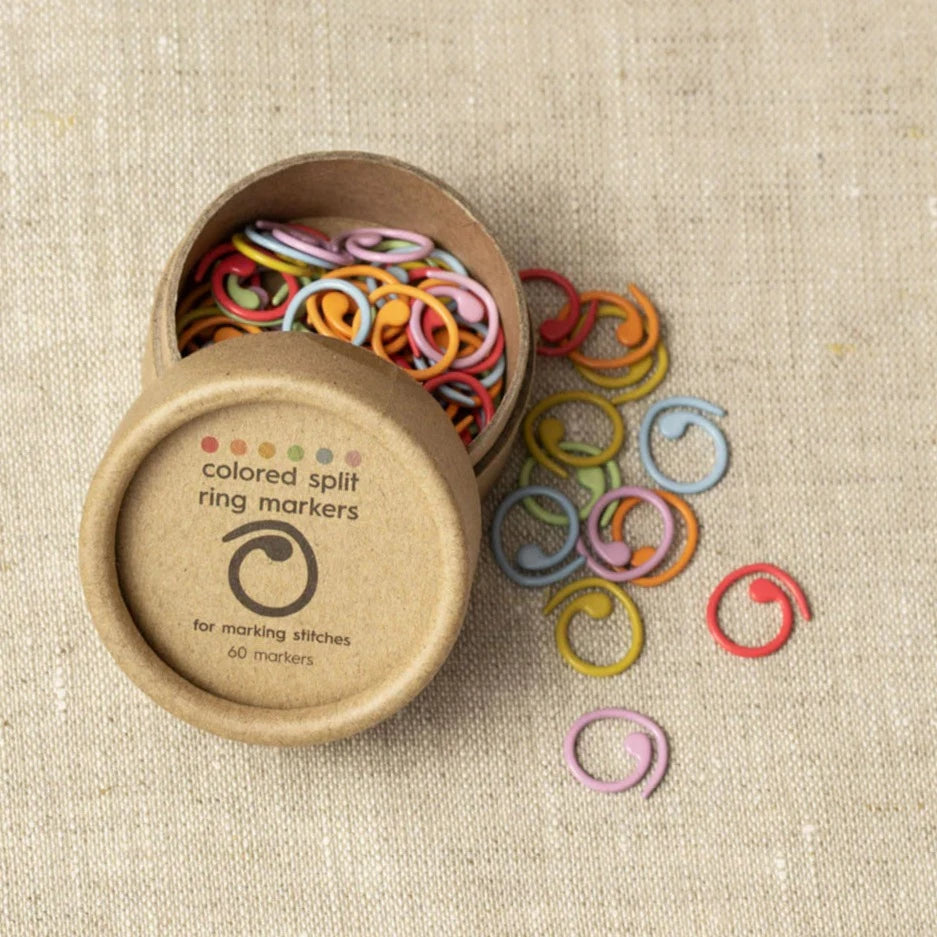 Colored Split Ring Markers runde maskemarkører