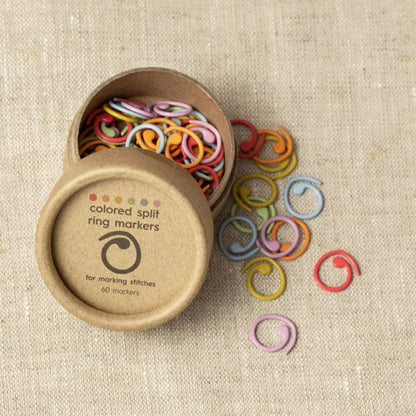 Colored Split Ring Markers runde maskemarkører