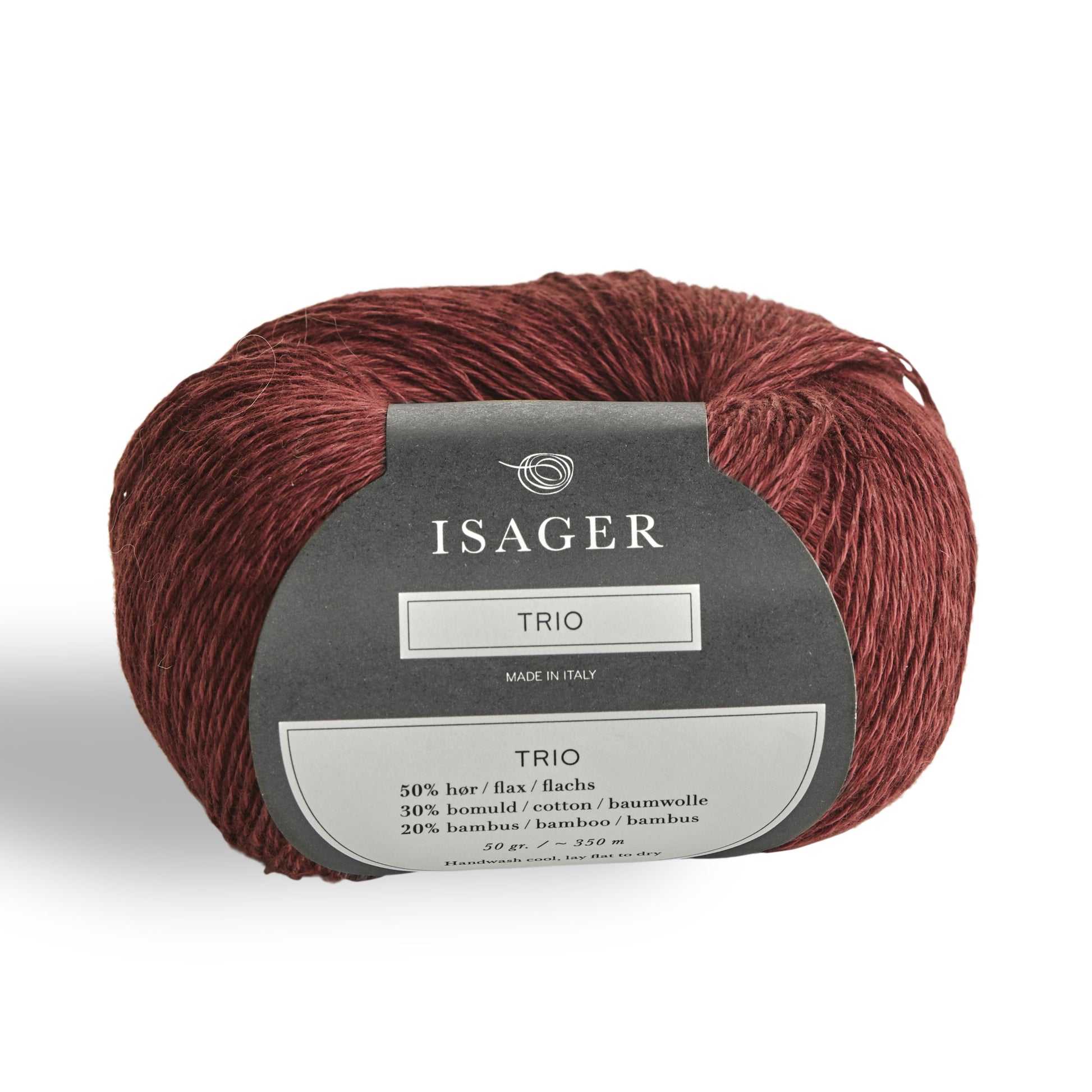 Isager Trio 1 Bordeaux