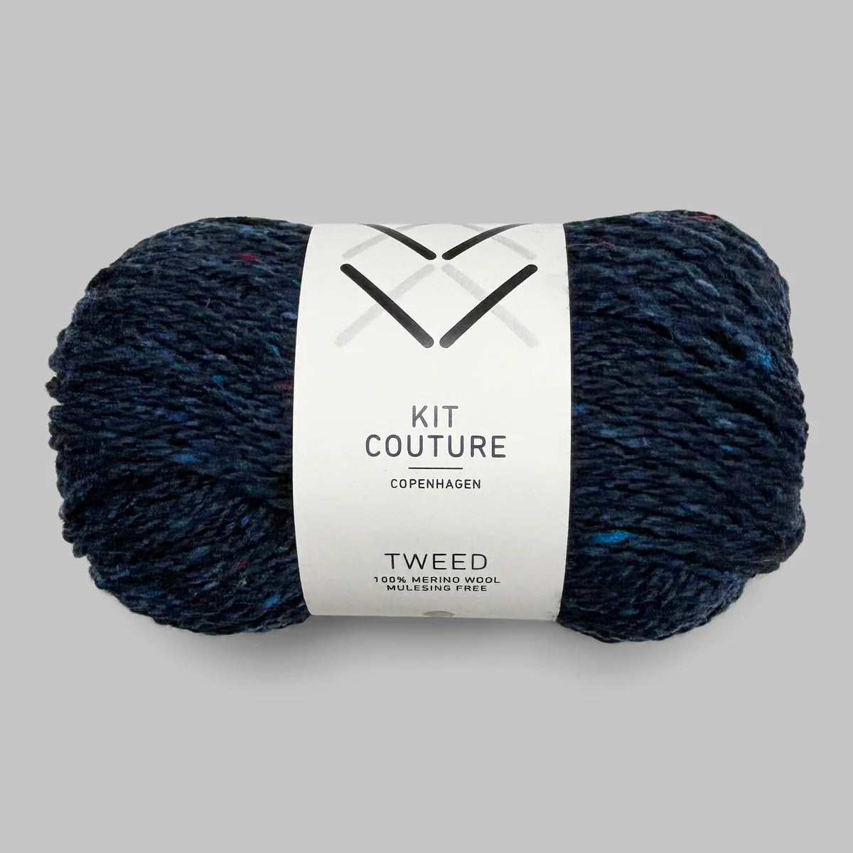 Kit Couture Tweed 514 Midnat blå