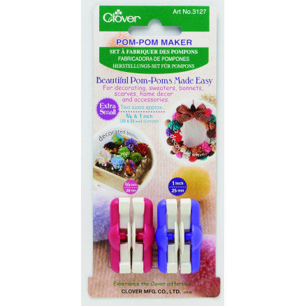 clover pompon maker 20 25 mm