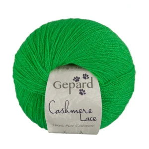 Gepard Garn Cashmere Lace 832 B Frisk Grøn