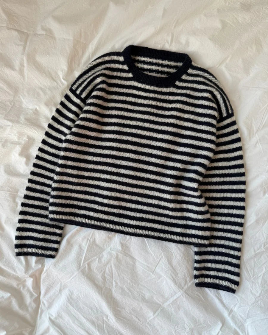 Petiteknit Olga blouse Cardiffe Cashmere Classic Cosmo [647] Panna [599] liggende