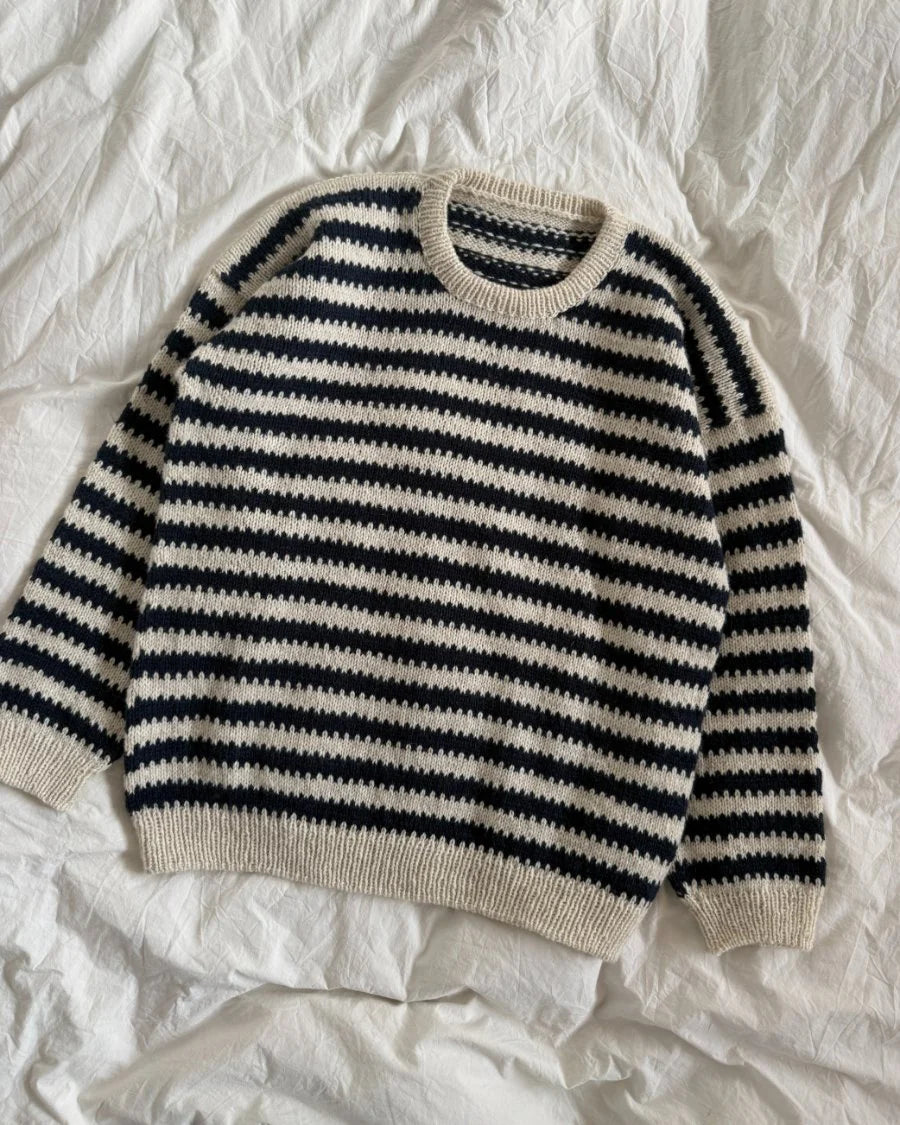 PetiteKnit Otto Sweater Man Trykt Opskrift