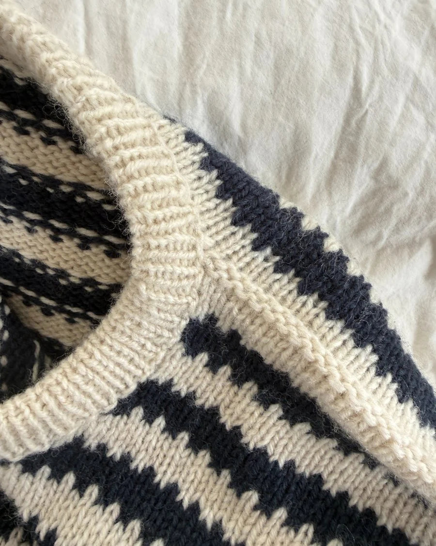PetiteKnit Otto Sweater Man Trykt Opskrift