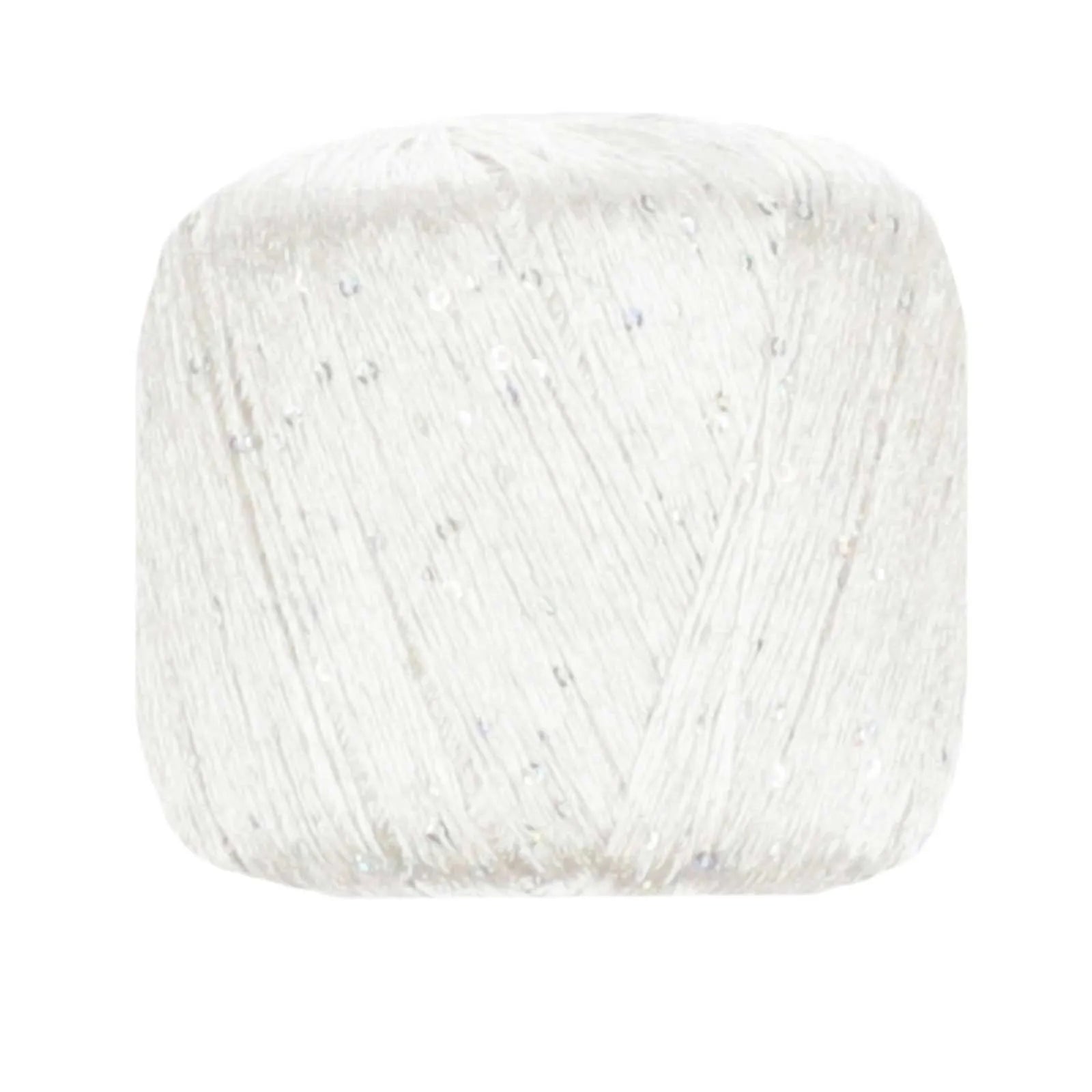 Lana Gatto Paillettes 8599 White