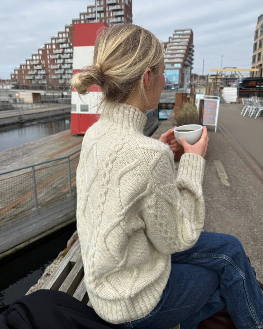 PetiteKnit Saga Sweater Trykt Opskrift