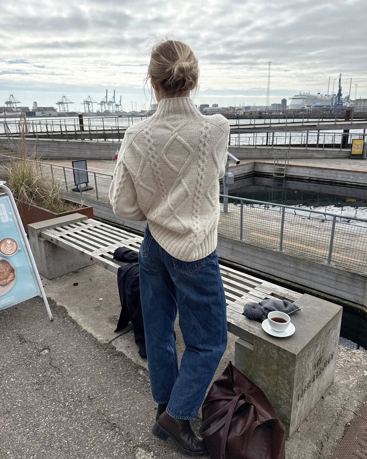 PetiteKnit Saga Sweater Trykt Opskrift