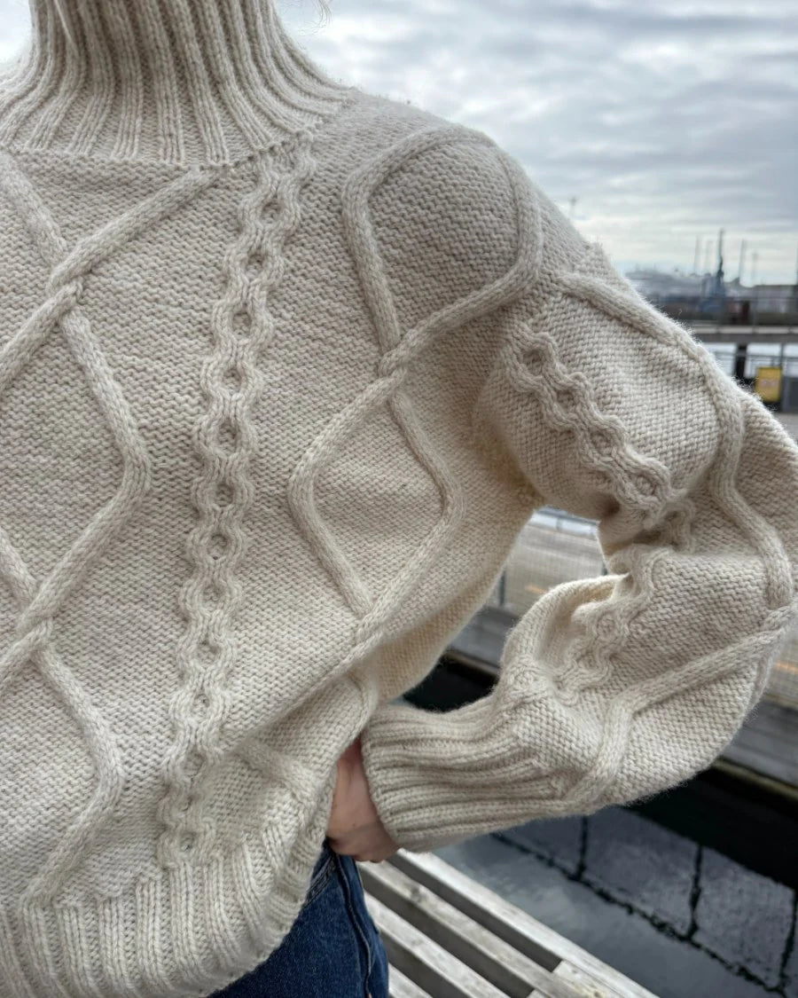 PetiteKnit Saga Sweater Trykt Opskrift