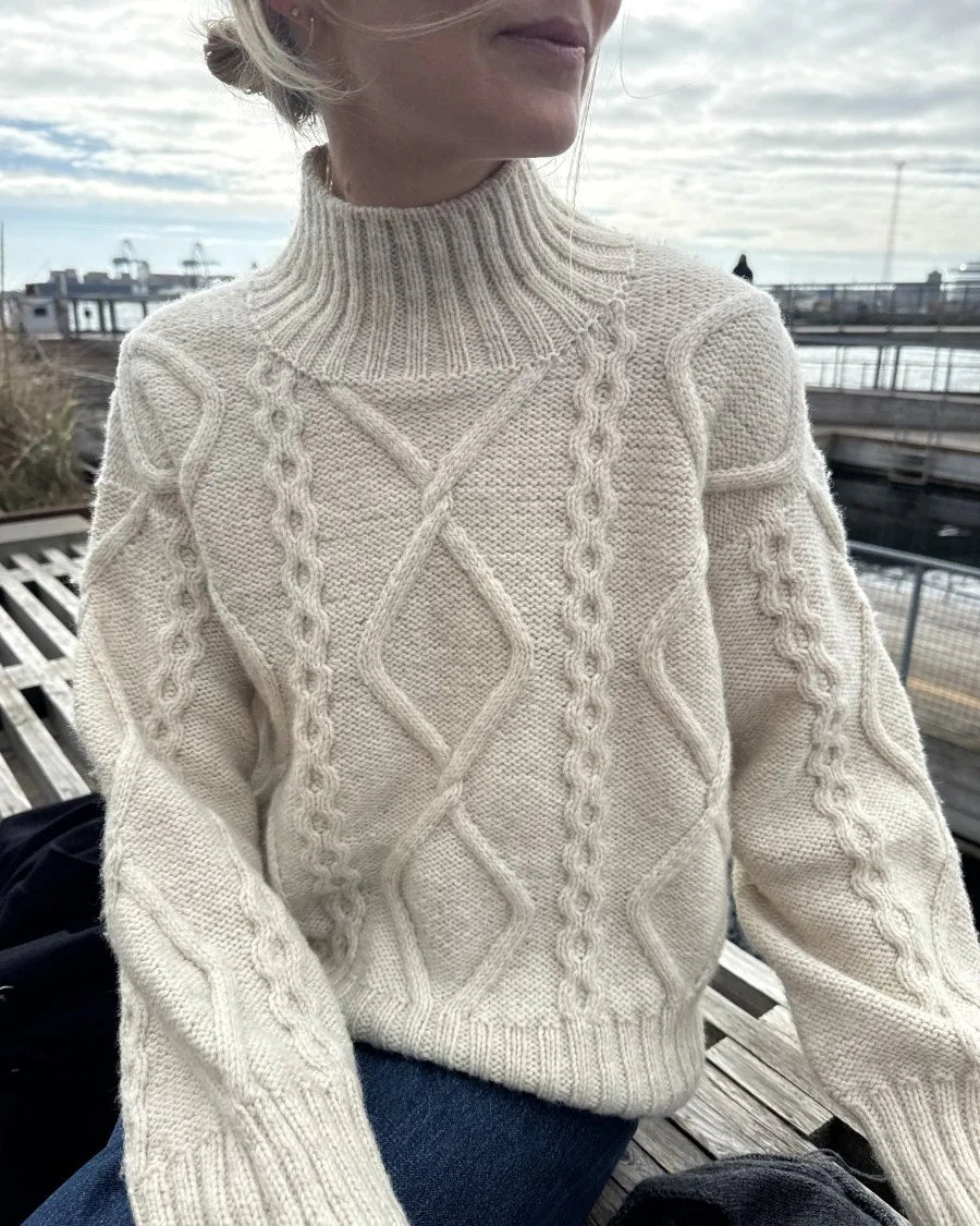PetiteKnit Saga Sweater Trykt Opskrift