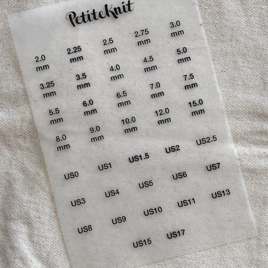 Strygemærker - Knitter's Needle Cases