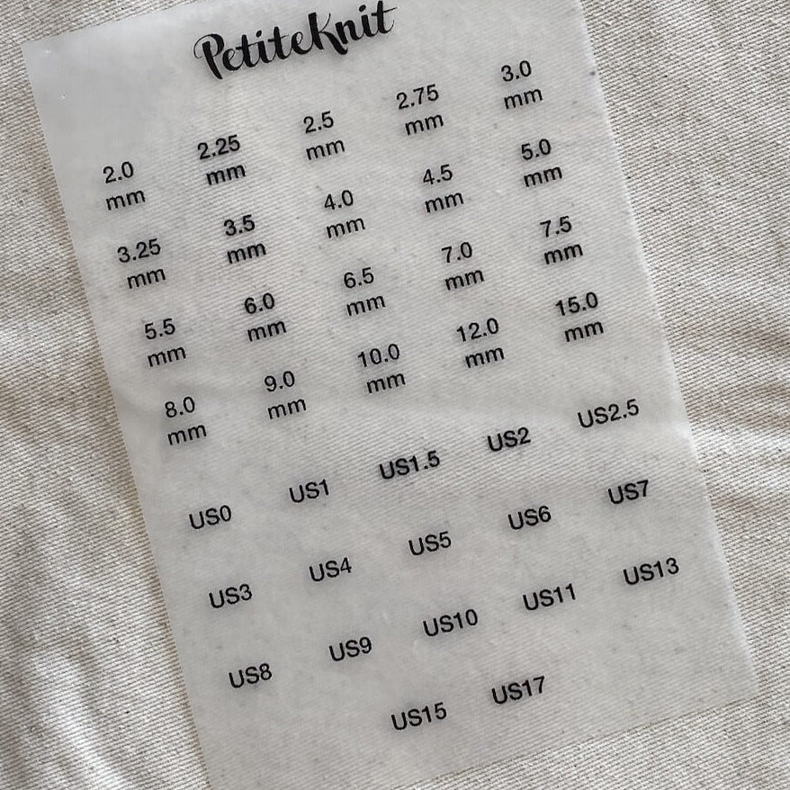 Strygemærker - Knitter's Needle Cases