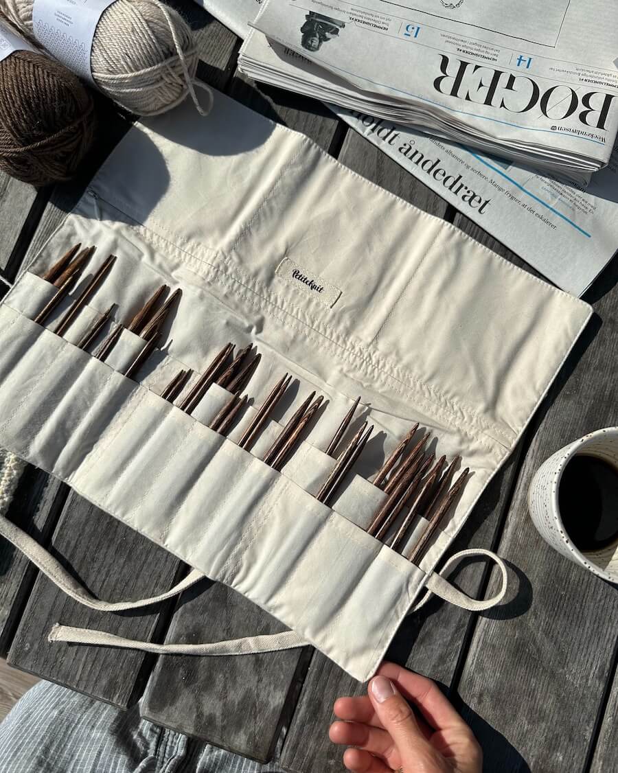 Knitter's Needle Case - Udskiftlige Rundpinde