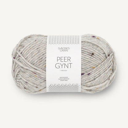 Sandnes Peer Gynt 1035 Lys Gråmeleret Løvfald Tweed