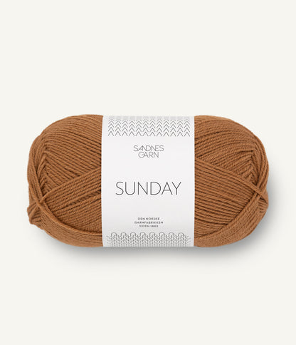 Sandnes Sunday 2543 Brunt Brun sukker