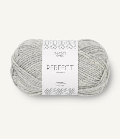 Sandnes Perfect 1042 Gråmeleret