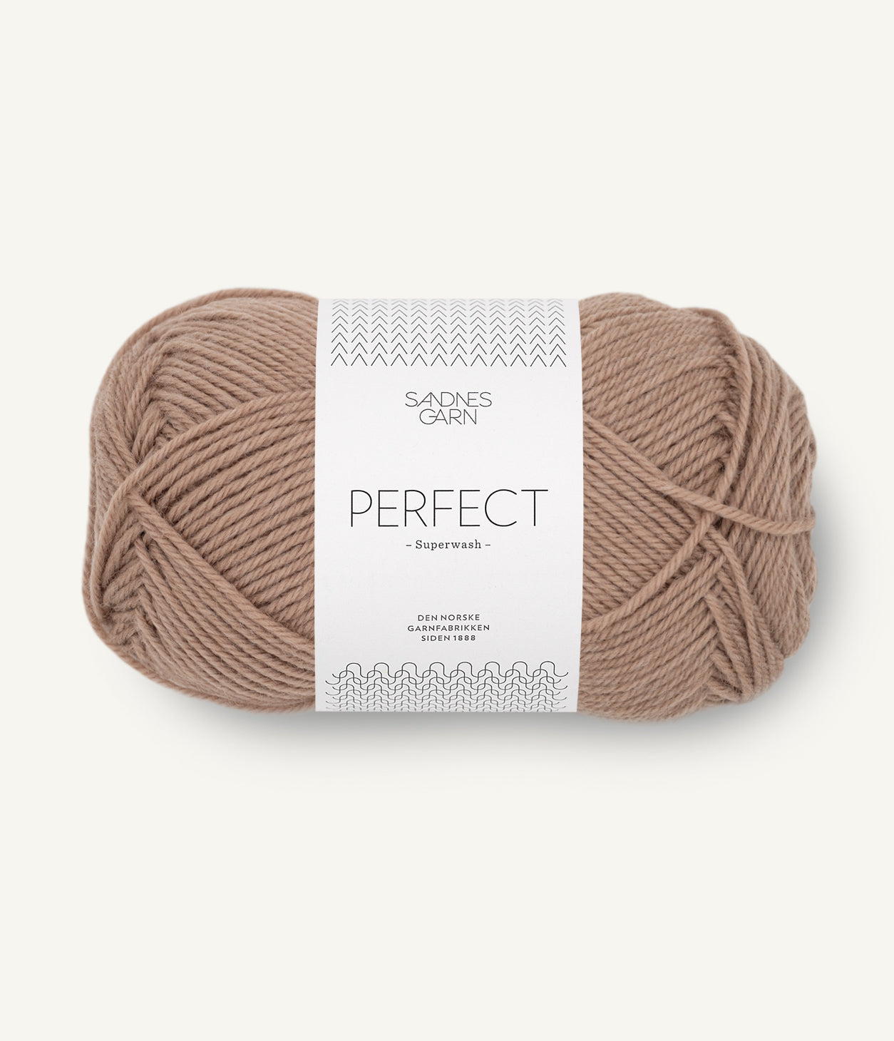 Sandnes Perfect 2572 Lys Brunmeleret