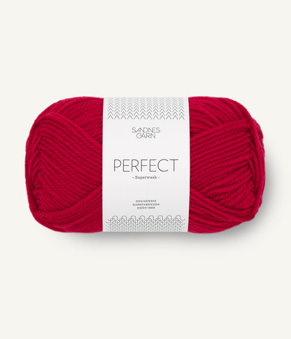 Sandnes Perfect 4219 Rød