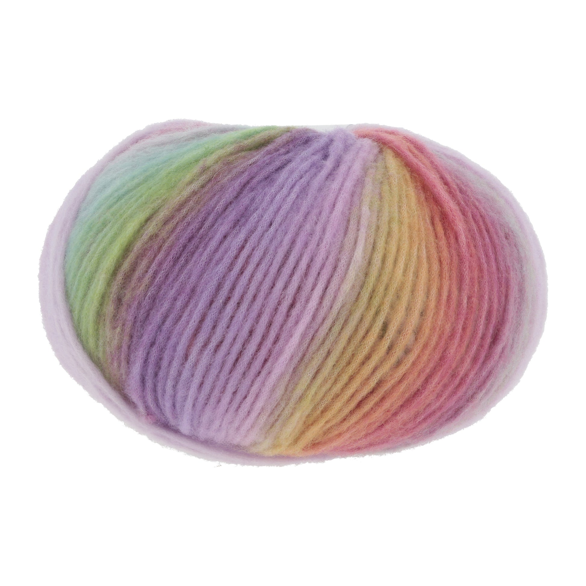 LANG YARNS Cloud 10 Liliac Orange Green