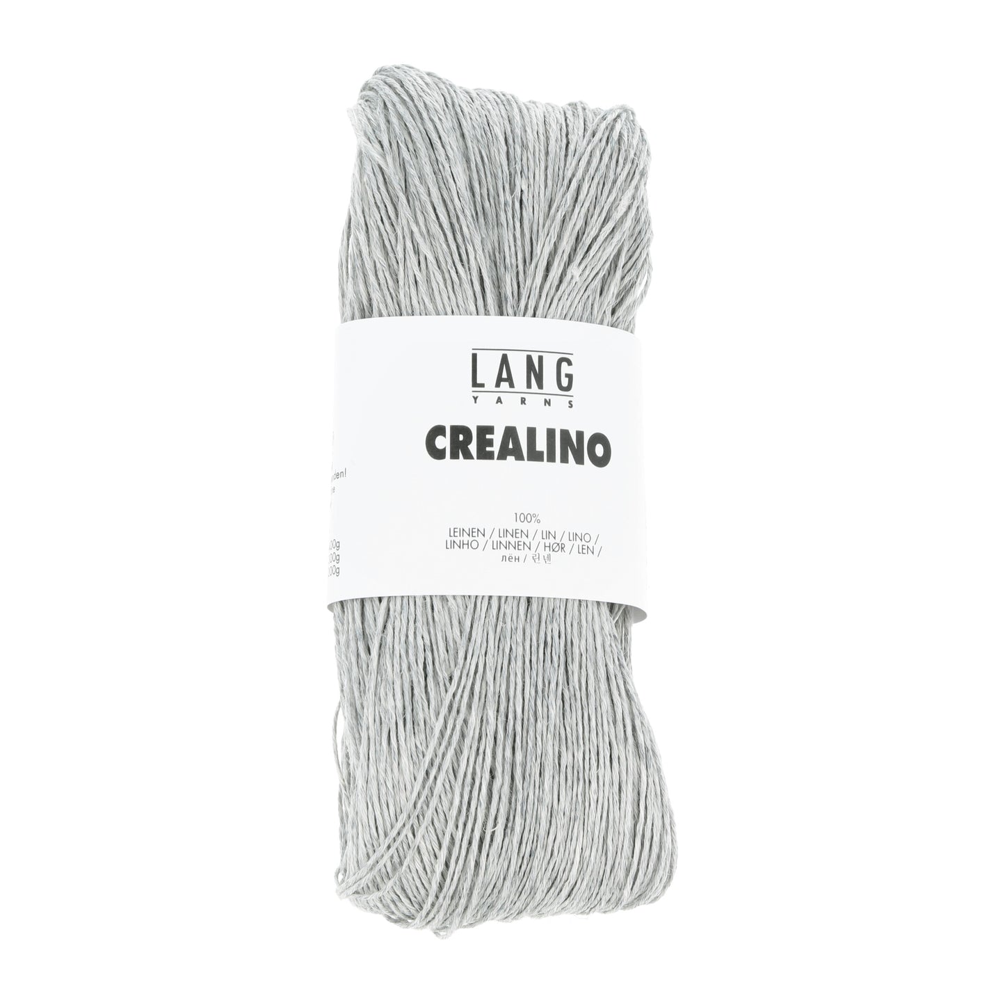 Lang Yarn Crealino 03 Light Grey Mélange