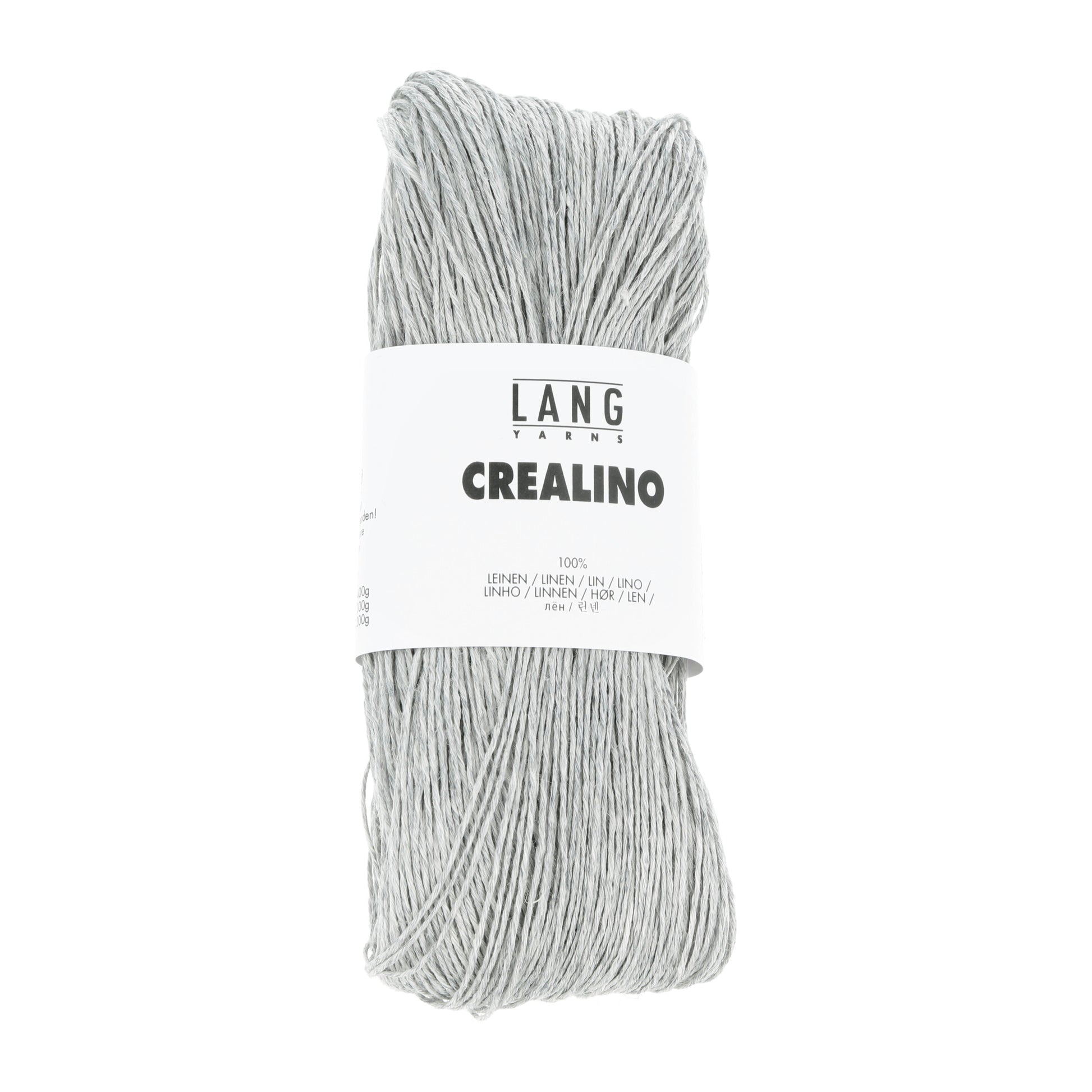 Lang Yarn Crealino 03 Light Grey Mélange