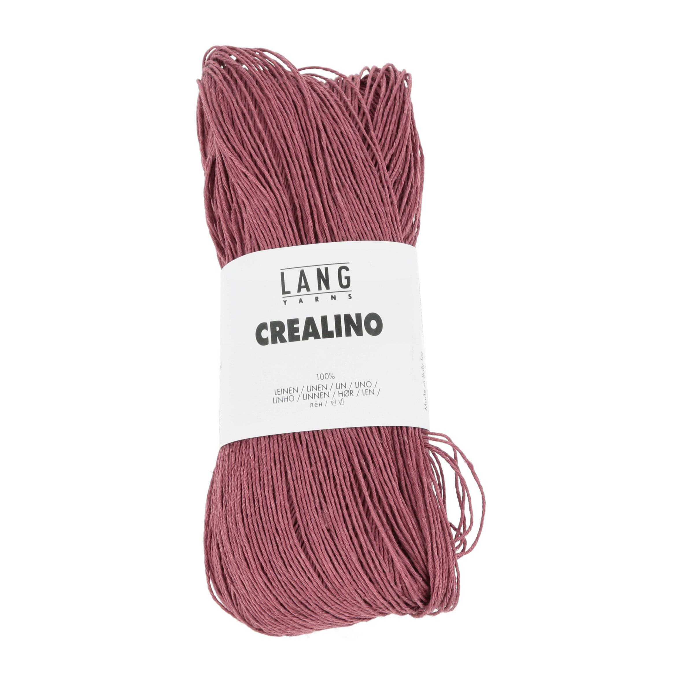Lang Yarn Crealino 62 Burgundy