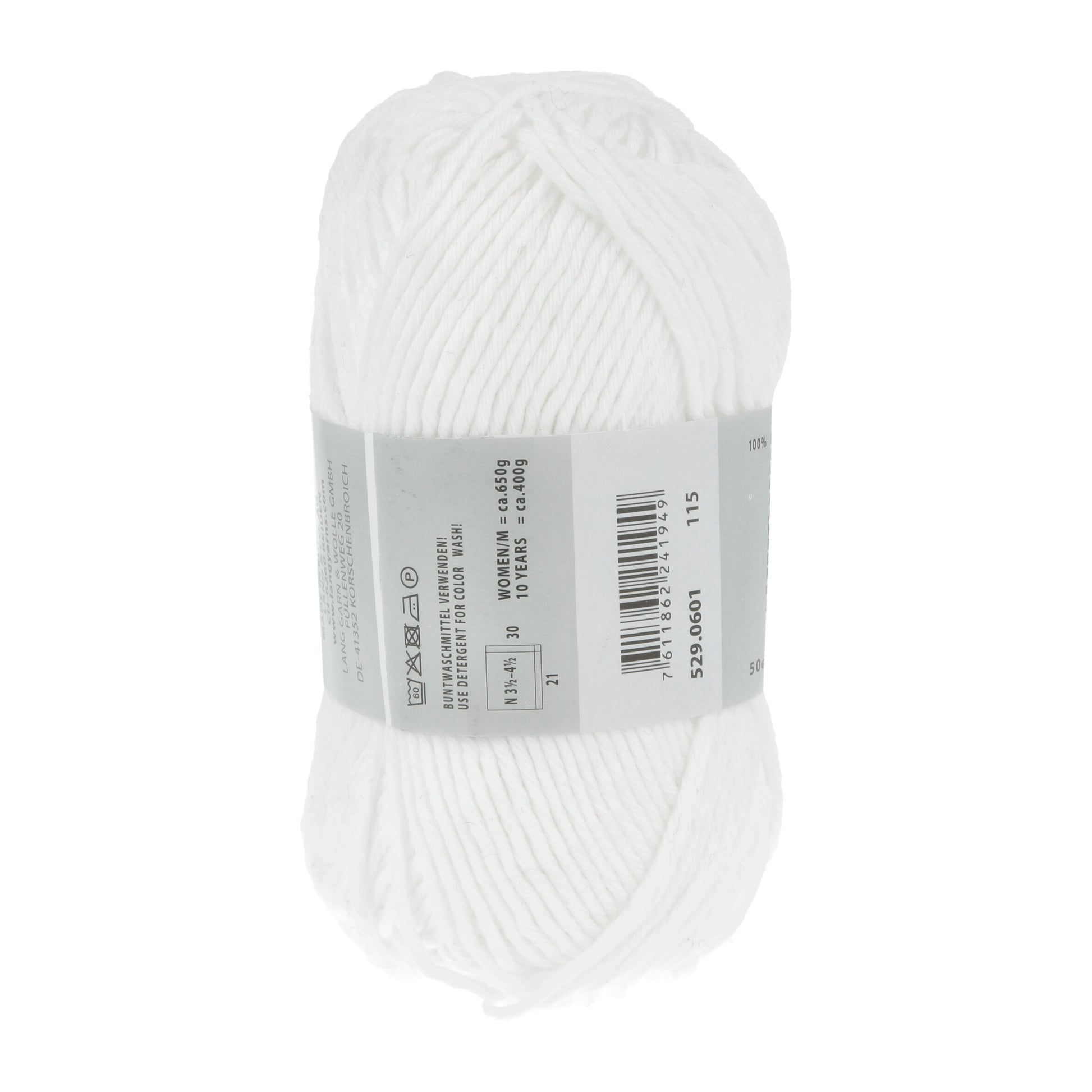 Lang Yarns Handarbeitsgarn 601 White