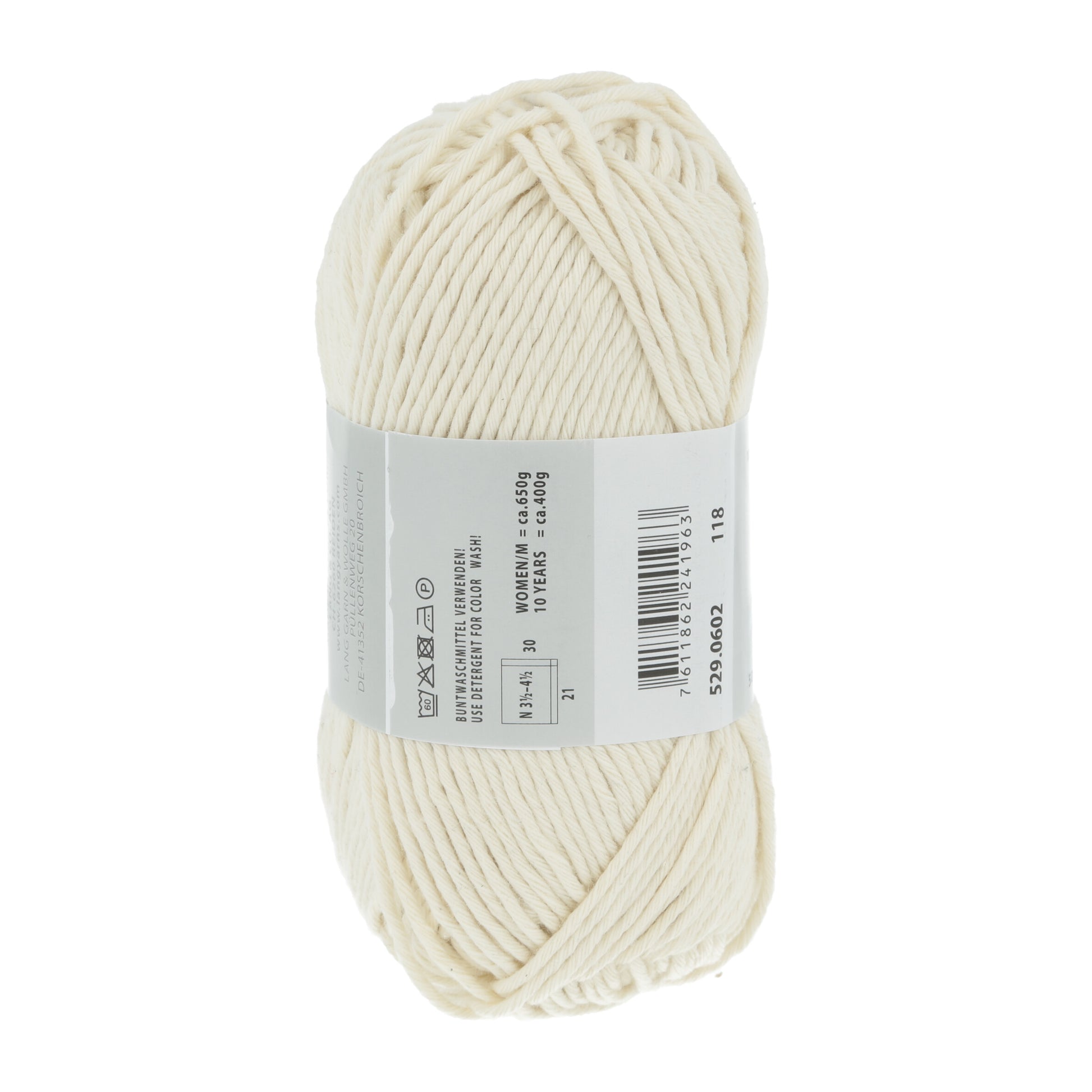 Lang Yarns Handarbeitsgarn 602 Egg White