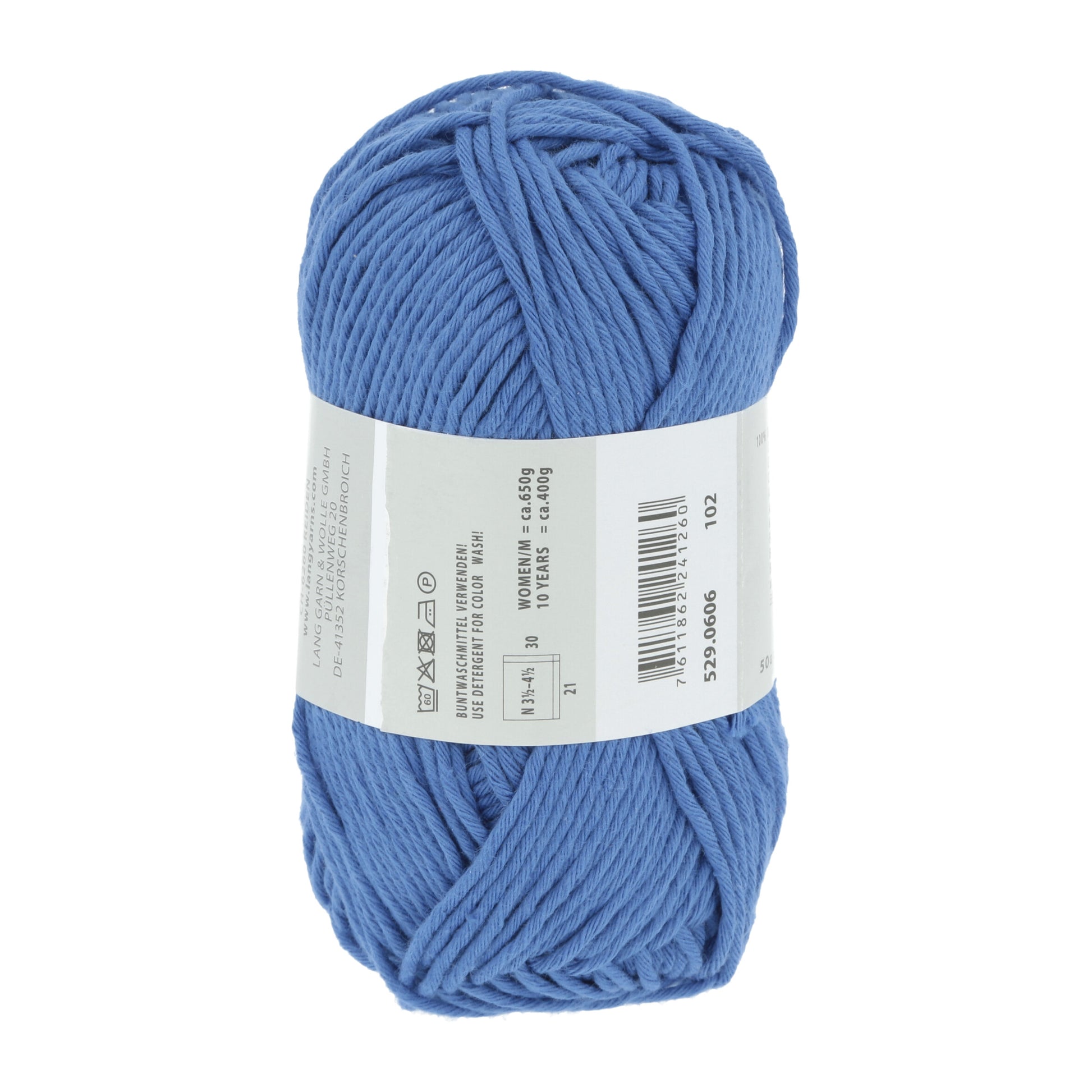 Lang Yarns Handarbeitsgarn 606 Blue