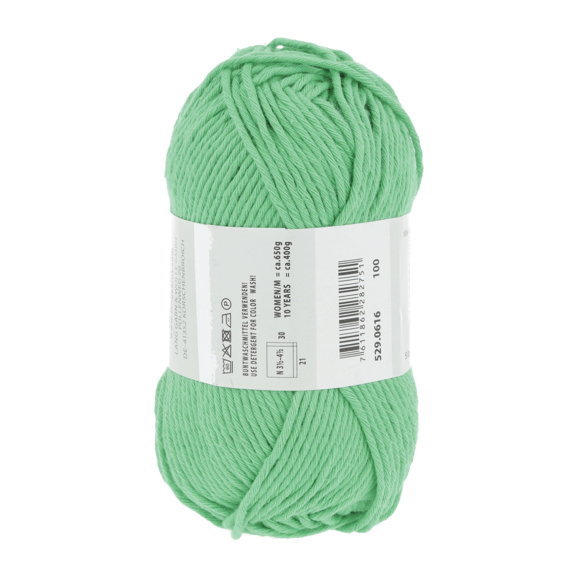 Lang Yarns Handarbeitsgarn 616 Apple Green
