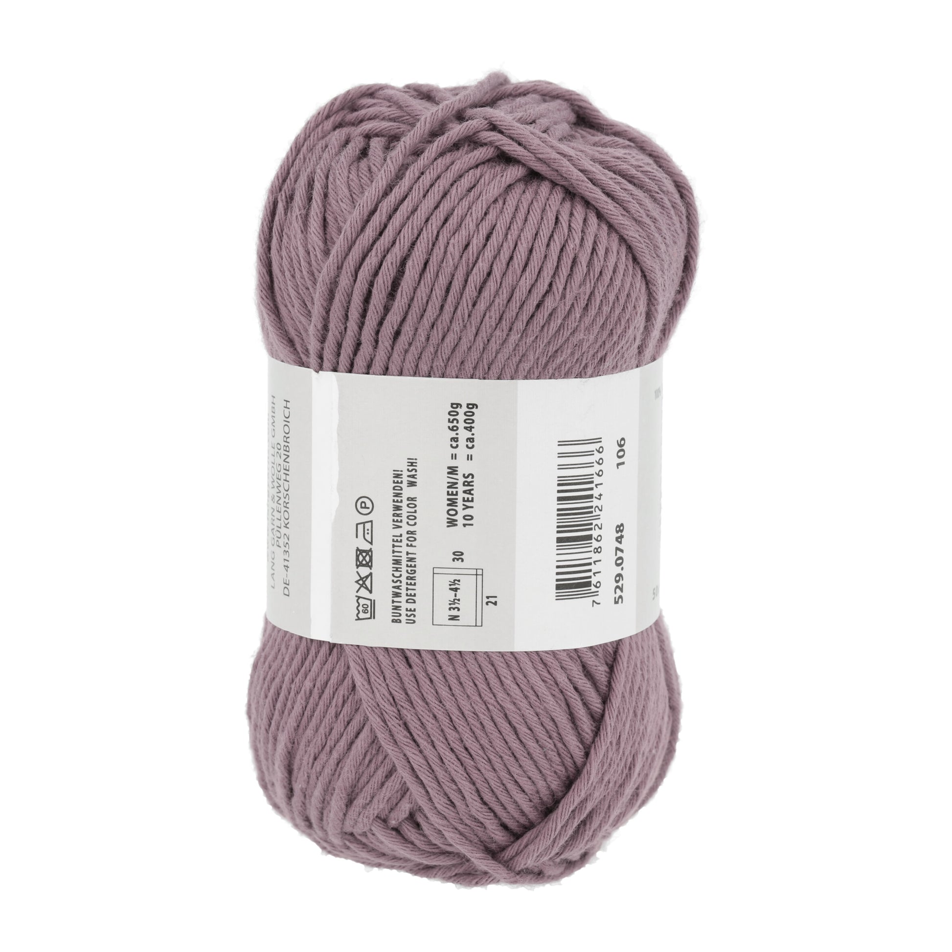 Lang Yarns Handarbeitsgarn 748 Dark Dusky Pink