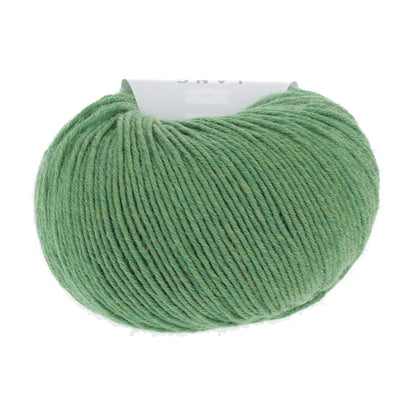 Lang Yarns Merino 120 317 Green Mélange