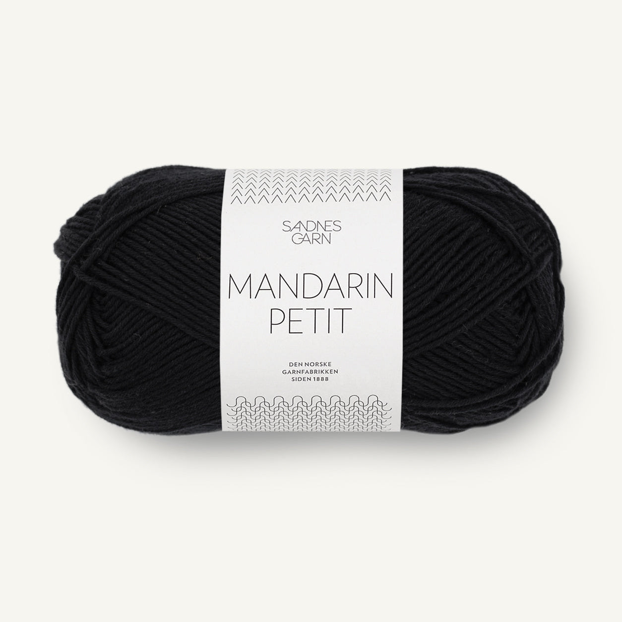 Sandnes Mandarin Petit 1099 Sort Svart