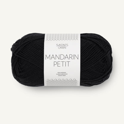 Sandnes Mandarin Petit 1099 Sort Svart