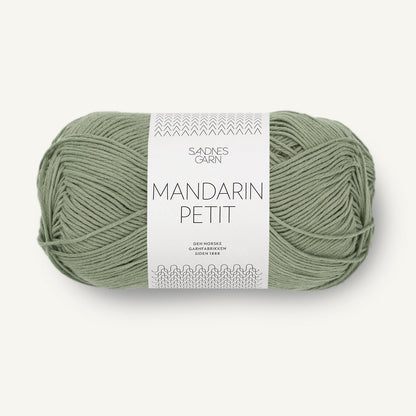 Sandnes Mandarin Petit 9041 Støvet lys grøn